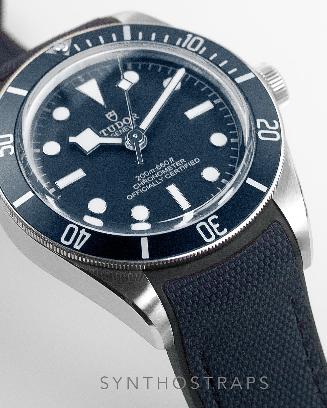 HYBRID FKM RUBBER FOR TUDOR BB58 (NAVY BLUE)