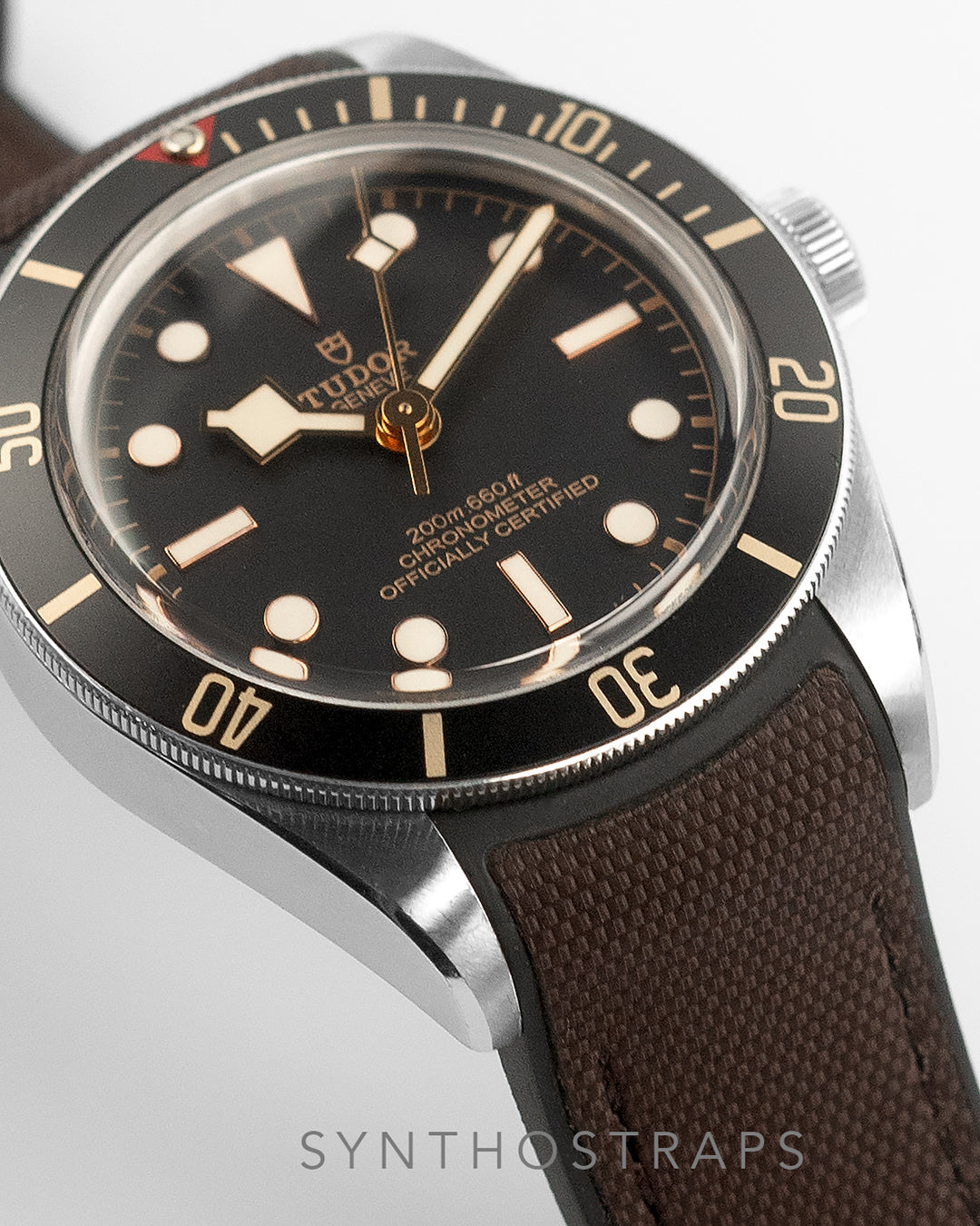 HYBRID FKM RUBBER FOR TUDOR BB58 (BROWN)